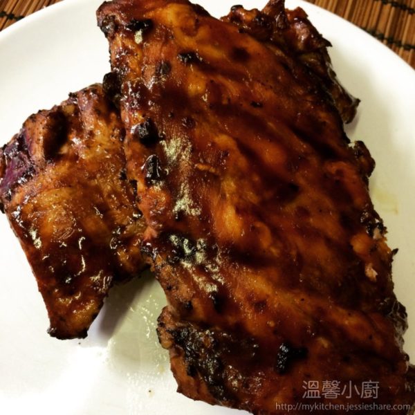 apple wood smoked baby ribs 