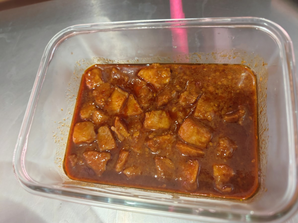 【原創食譜】五香肉丁 （低溫慢煮版）